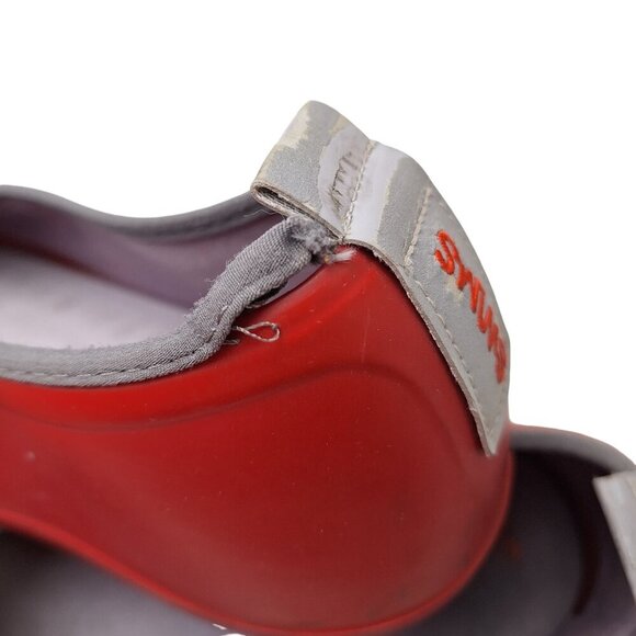 SWIMS Men Medium (Sz 6-7.5)‎ Red Rubber Classic Rain Shoe Cover Galoshes - Picture 9 of 16